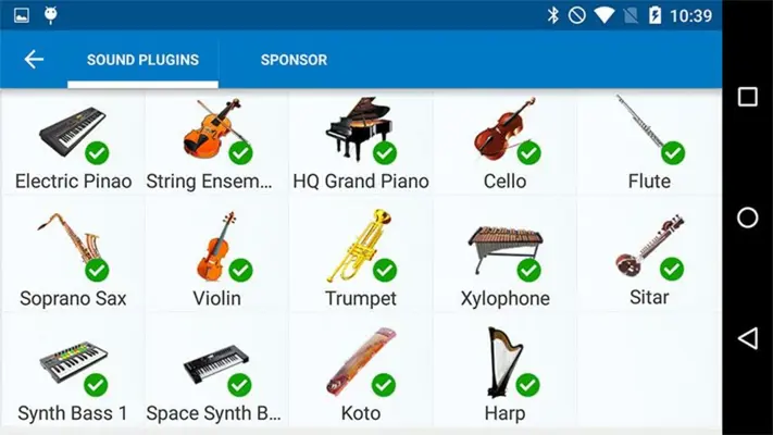 Grand Piano android App screenshot 6